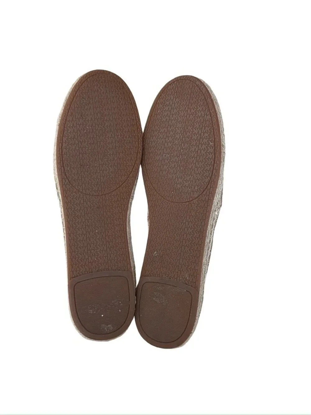 MICHAEL Michael Kors gold loafers slip ons size 11 /